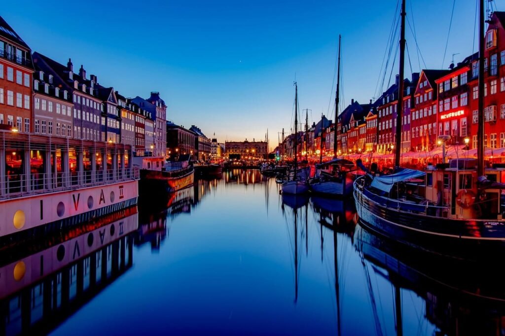 Copenhagen Harbor Sunset