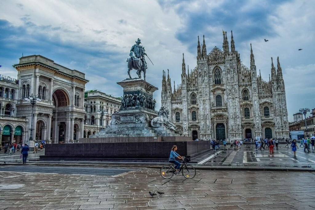 The Square Milano Duomo Milan Italy